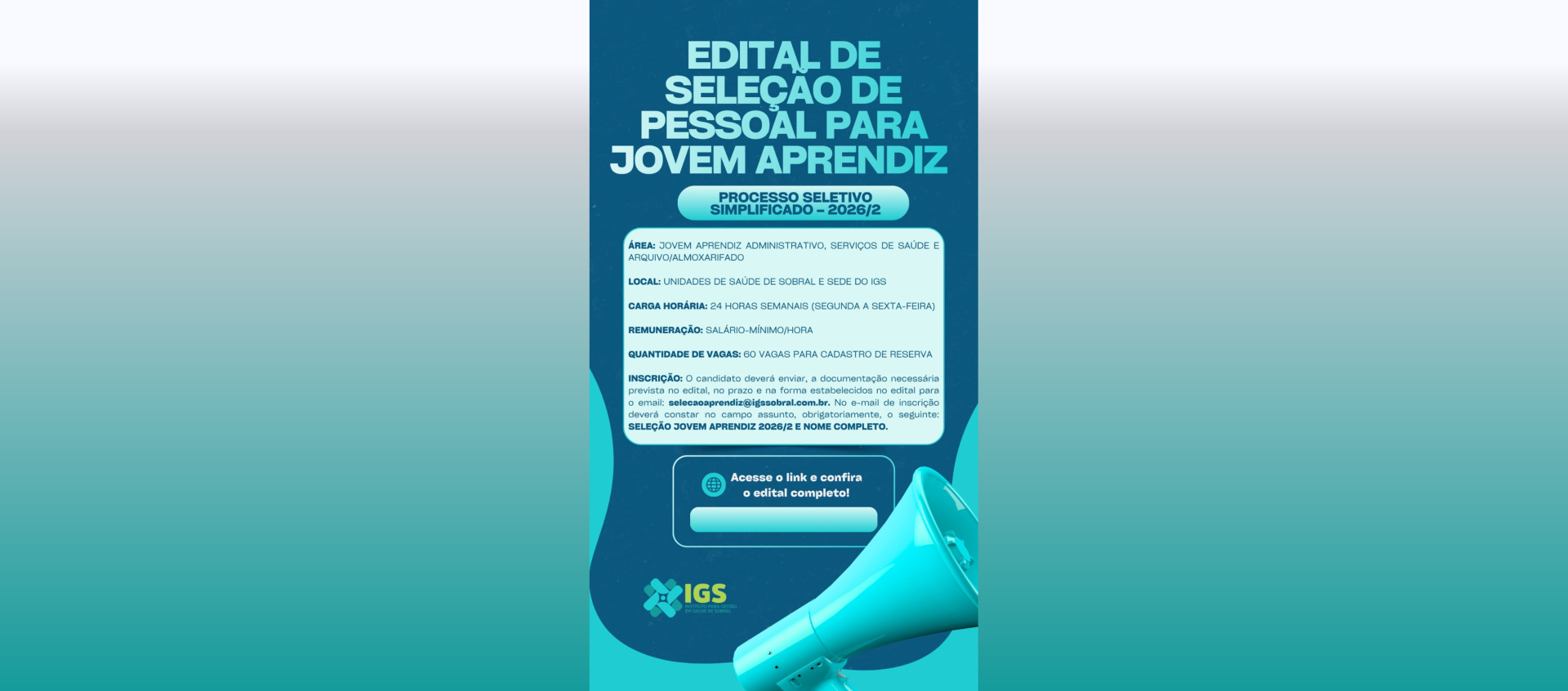Processo seletivo 2026-2